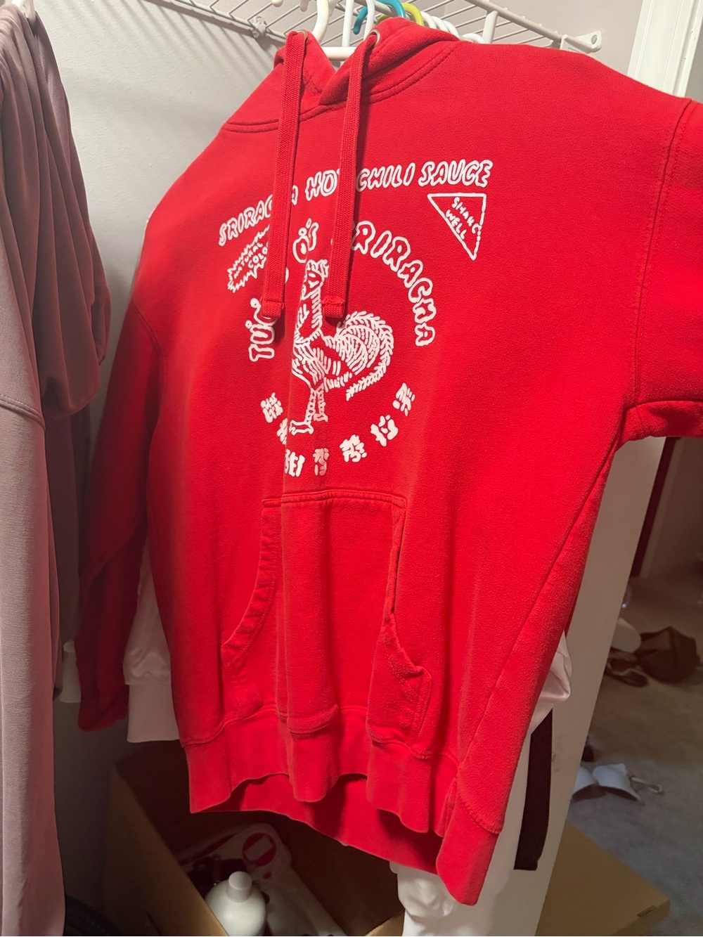 Zumiez Red Sriracha Graphic Hoodie